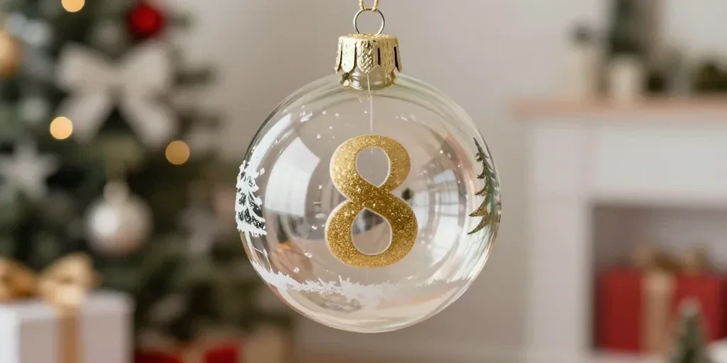Boule de noël personnalisée : sublimez votre décoration avec une touche unique