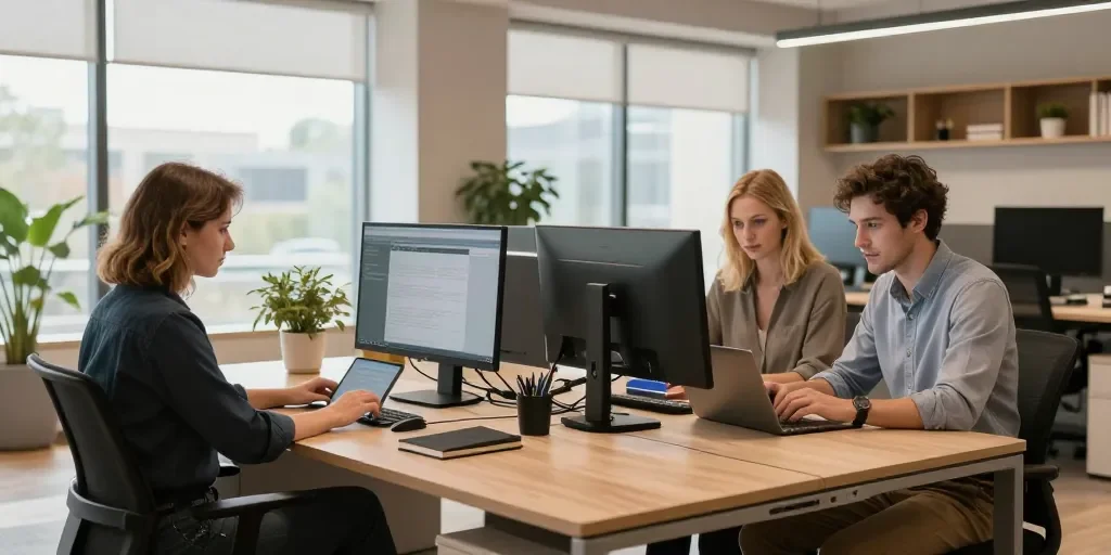 Bureau multiposte : la solution idéale pour optimiser les espaces de travail