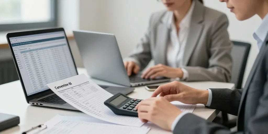 Calcul congés trimestriels convention 66 : le calcul précis pour la paie