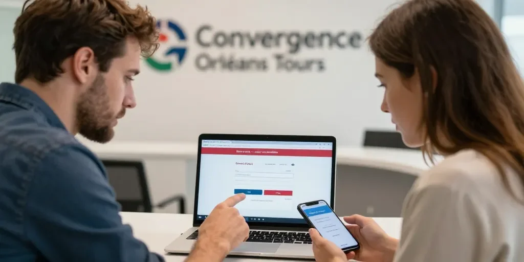 Convergence Orléans Tours : le portail de connexion, comment résoudre les erreurs d'accès ?
