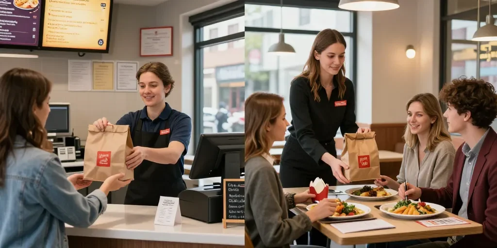 Définition restauration rapide : la différence juridique avec un restaurant traditionnel ?