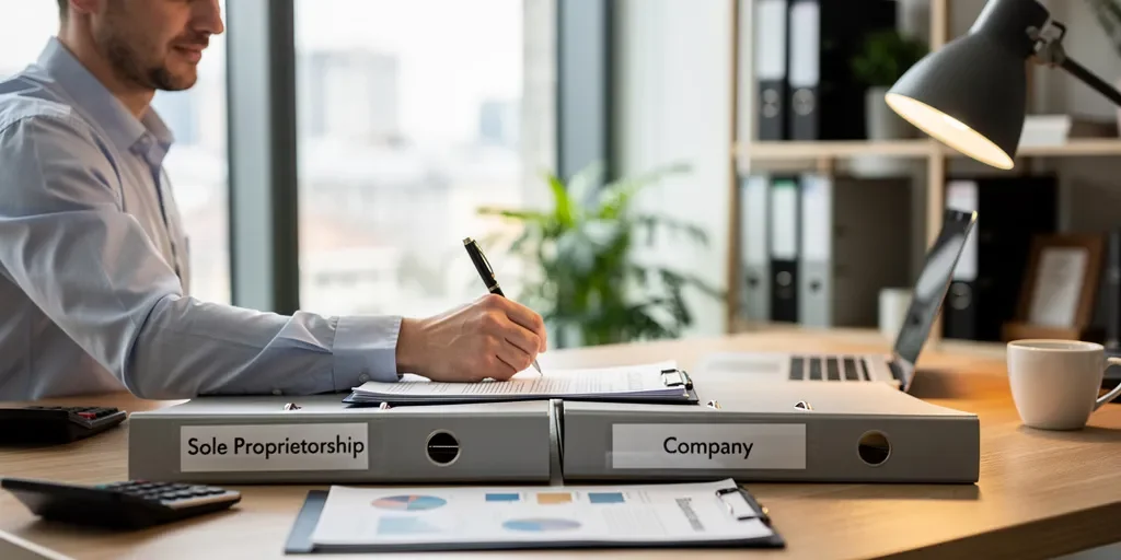 Entreprise individuelle ou société : le choix adapté à votre projet