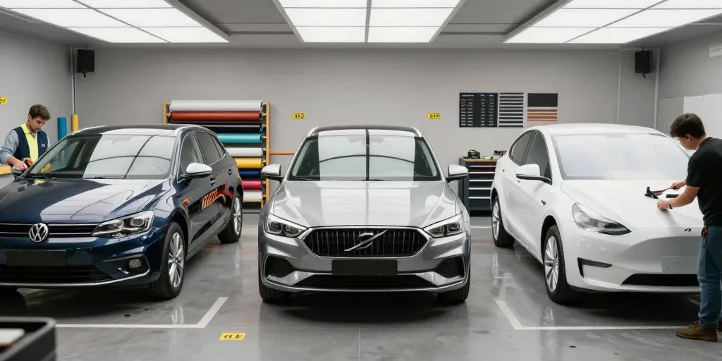 Flocage voiture prix : le coût réel pour lettrage, semi-covering ou covering ?