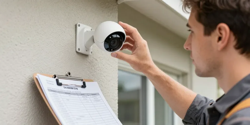 Installer caméra de surveillance : les 3 erreurs légales qui vous exposent à l'amende avant même de visser