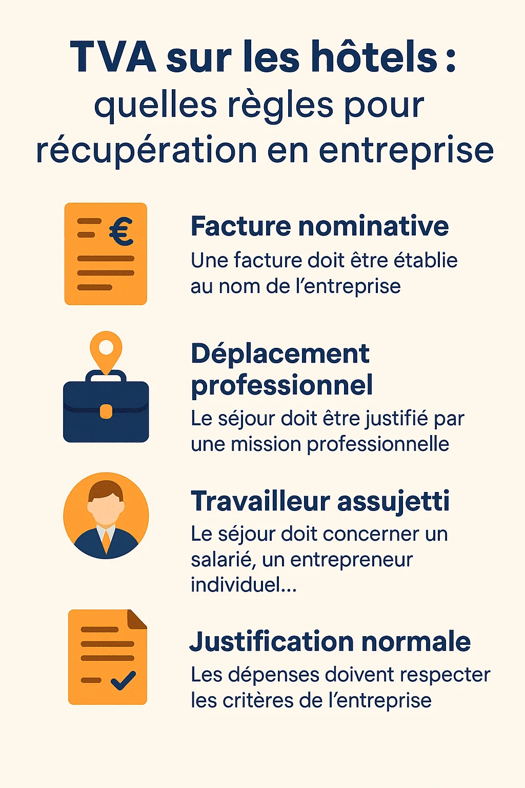 Les conseils pratiques pour optimiser la gestion de la TVA sur les frais d’hôtel en entreprise