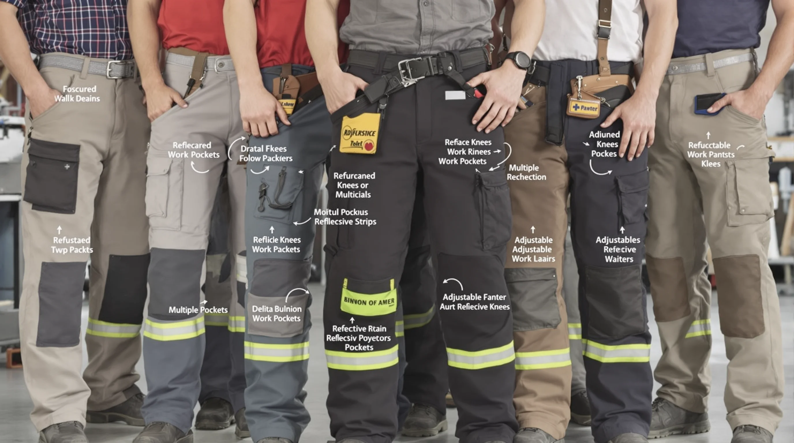 Pantalon de travail : les 8 critères pour choisir le bon modèle