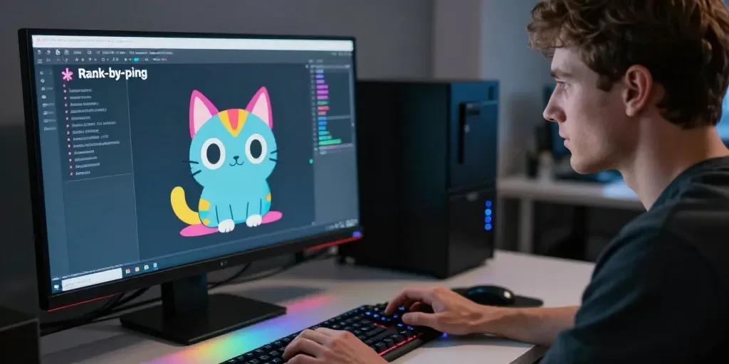 Rank-by-ping.com : le test technique ou l'expérience du mème Nyan Cat ?
