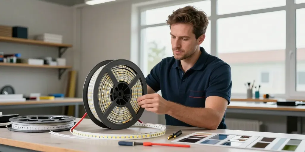 Rouleau LED sur Innovatlantic LED : pourquoi les électriciens professionnels abandonnent les marques généralistes