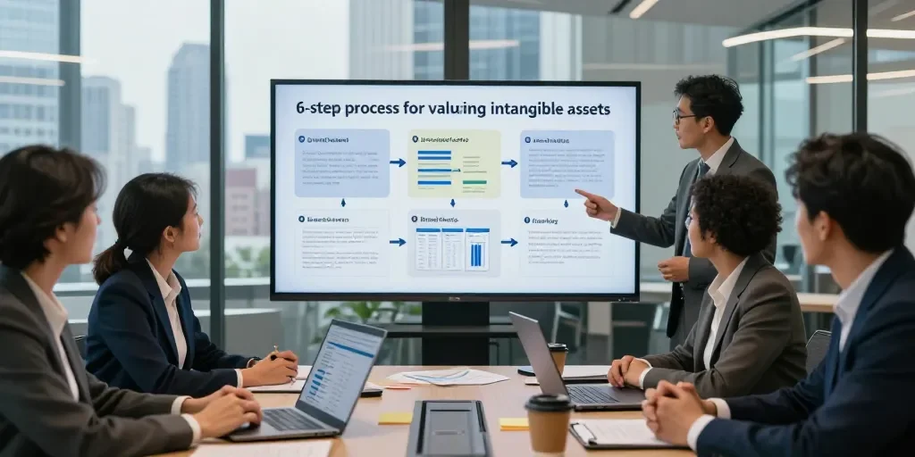 Valorisation actif immateriel : le processus en 6 étapes pour convaincre investisseurs