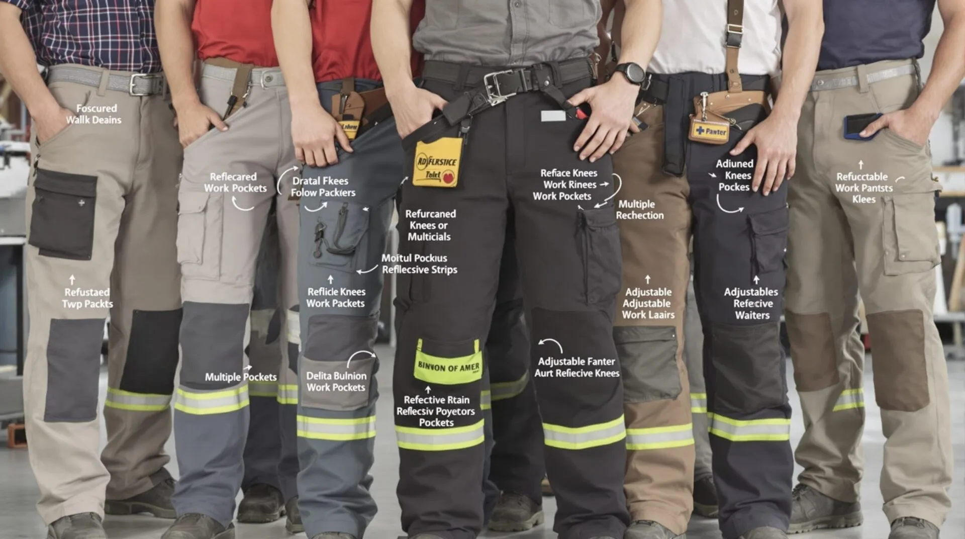 Pantalon de travail : les 8 critères pour choisir le bon modèle