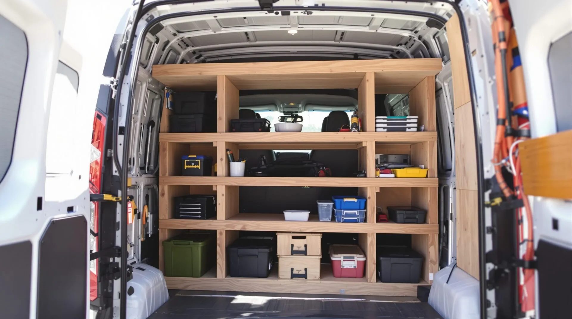 Étagère en bois : optimiser votre véhicule utilitaire facilement