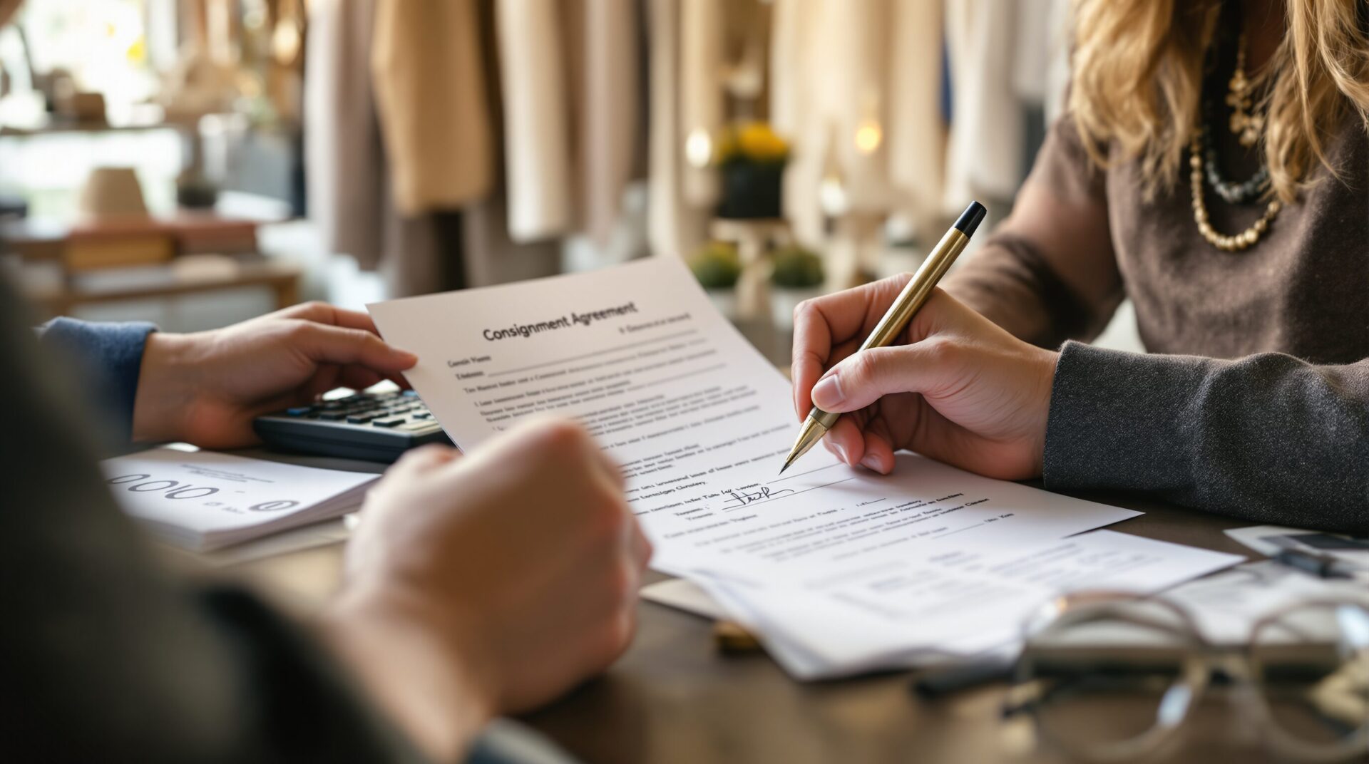 contrat de dépôt vente