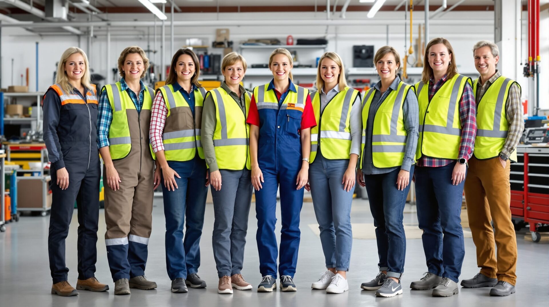 vetement de travail femme