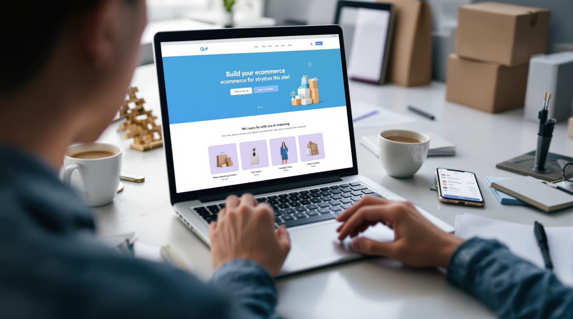 creation site ecommerce