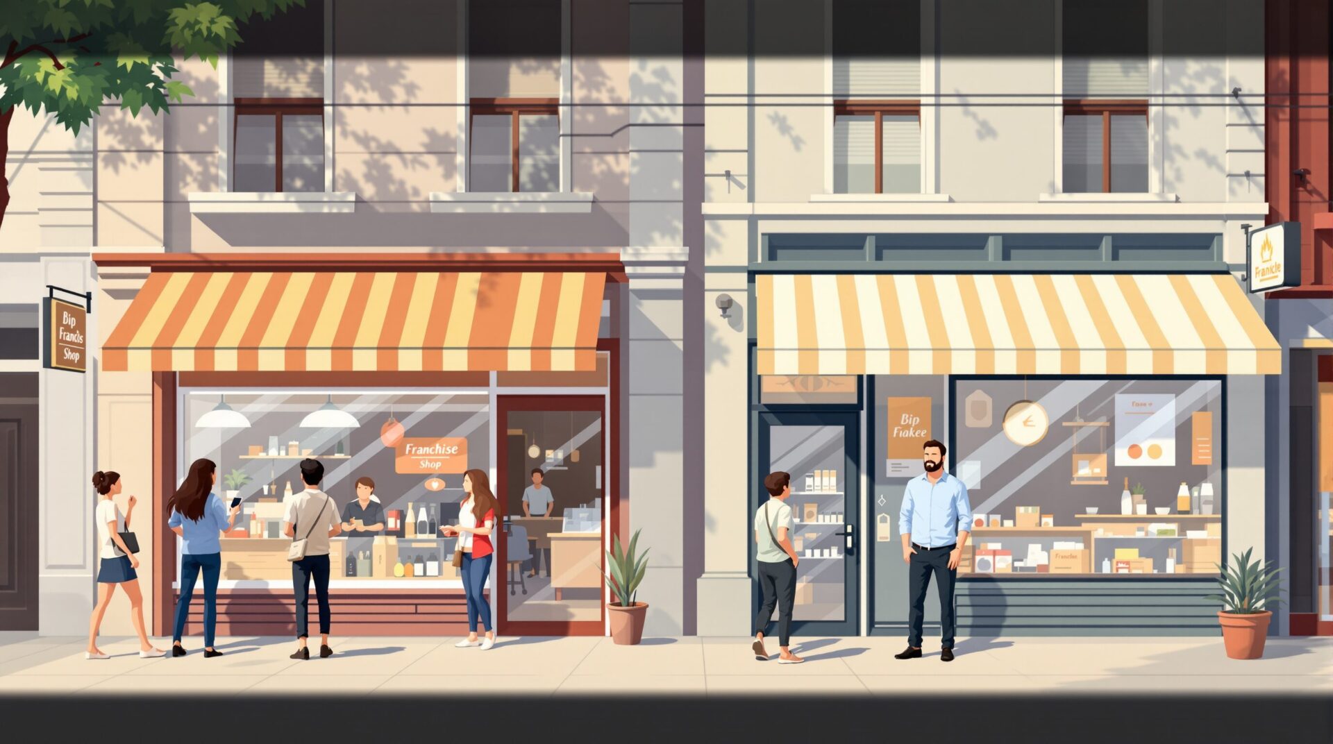 Définition magasin franchisé : la différence avec un commerce indépendant