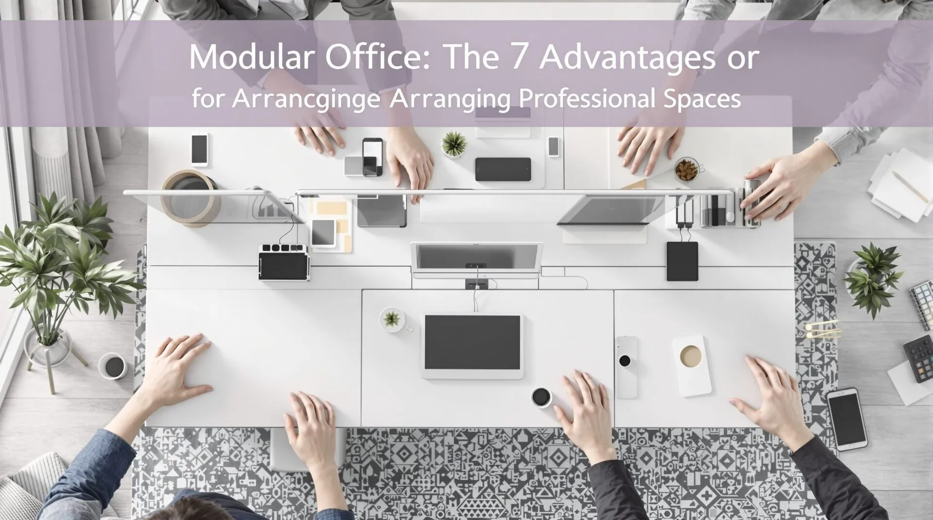 Bureau modulaire : les 7 avantages pour l’agencement des espaces professionnels