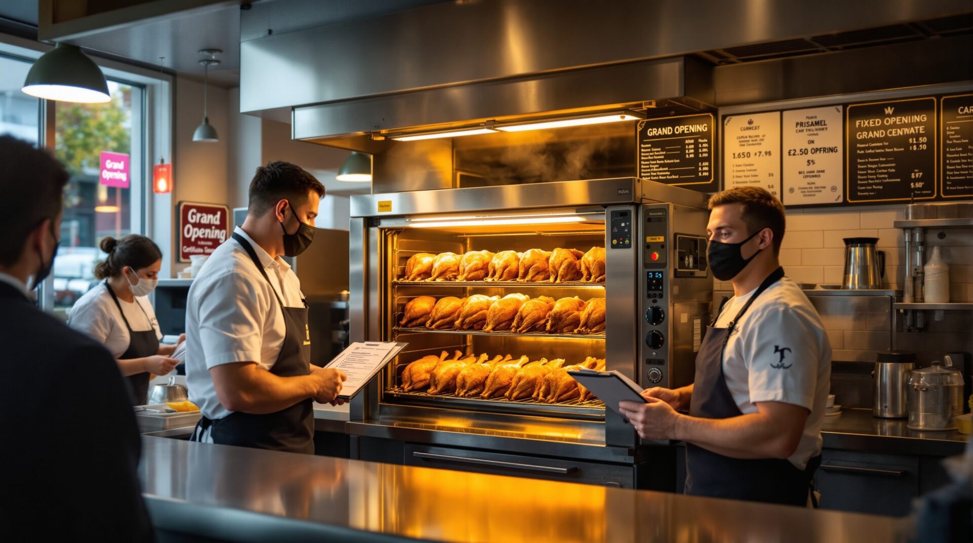 ouvrir une rôtisserie fixe