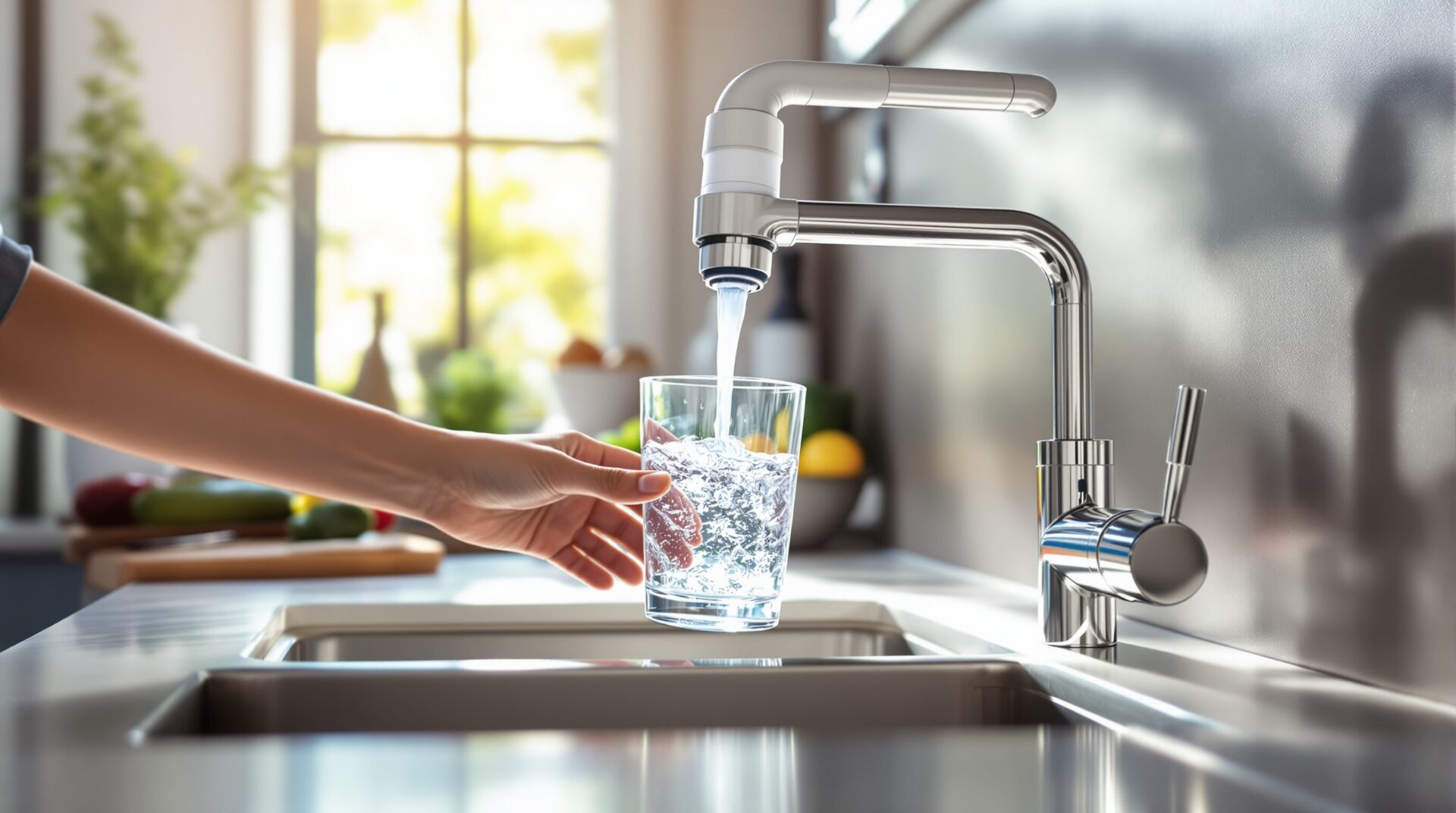 Filtres d’eau pour robinet : améliorez le goût et la qualité de votre eau au quotidien