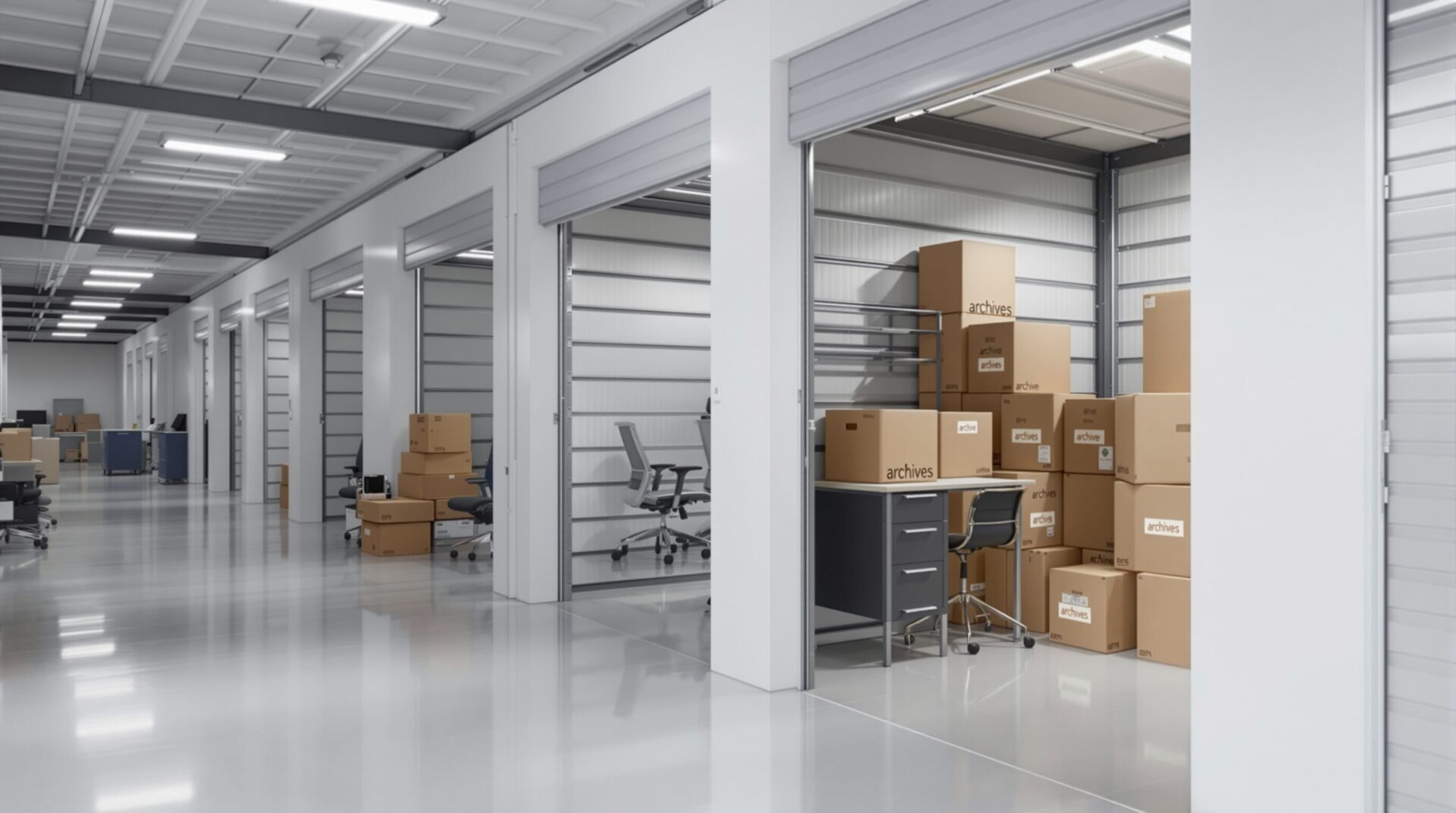 Pourquoi les entreprises choisissent-elles de louer un box pour stocker meubles et archives ?