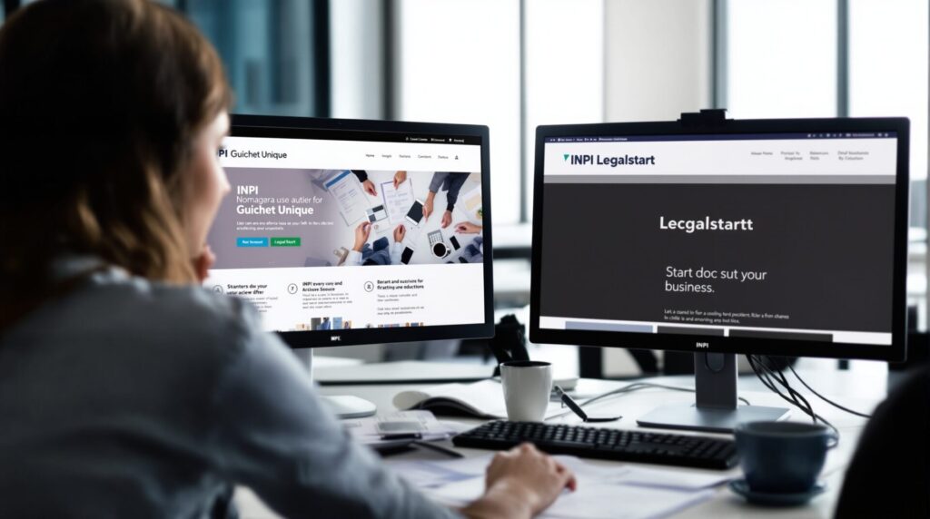 inpi guichet unique ou legalstart