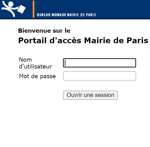 intraparis_connexion_webmail