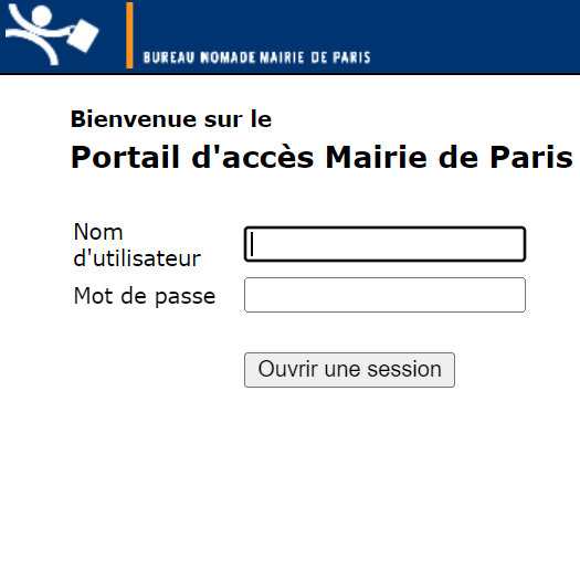 intraparis_connexion_webmail