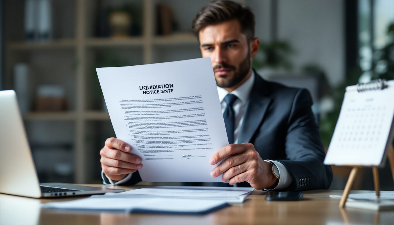 annonce légale liquidation