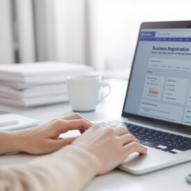 création entreprise en ligne