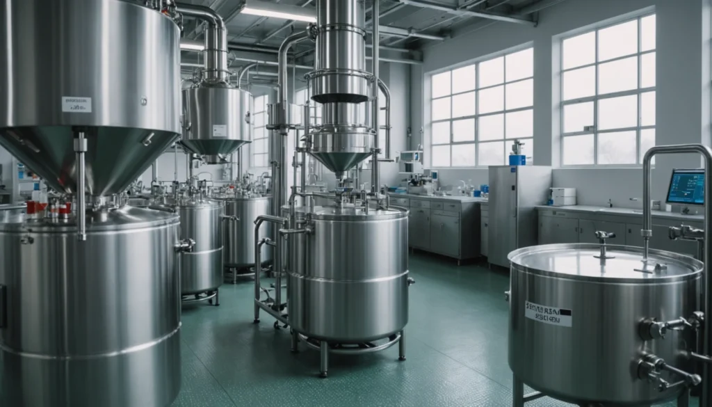 fabricant équipement inox pour industrie pharmaceutique