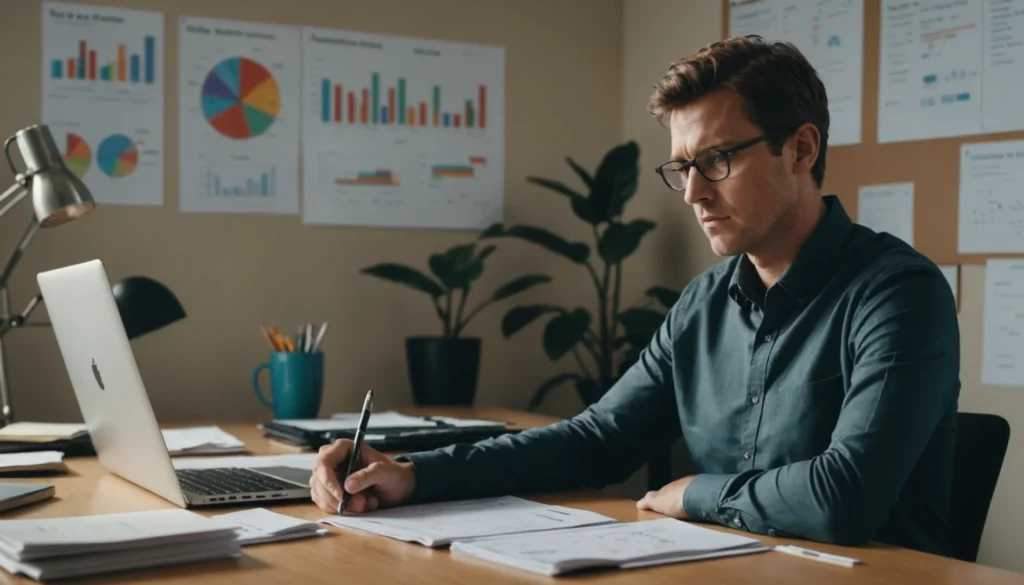 bilan financier négatif