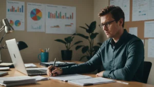 bilan financier négatif