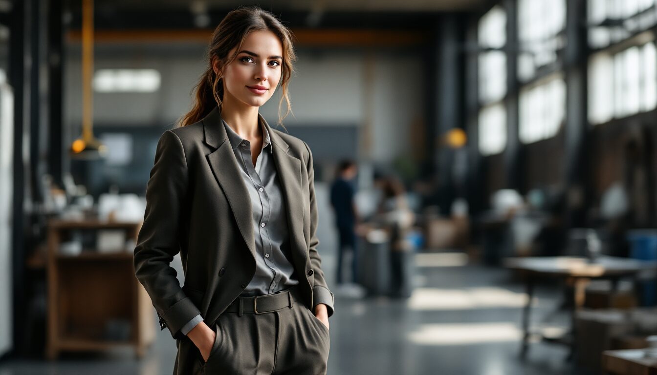 vetement de travail femme