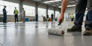Revêtement anti dérapant industriel : prévenir les chutes sans perturber l’activité