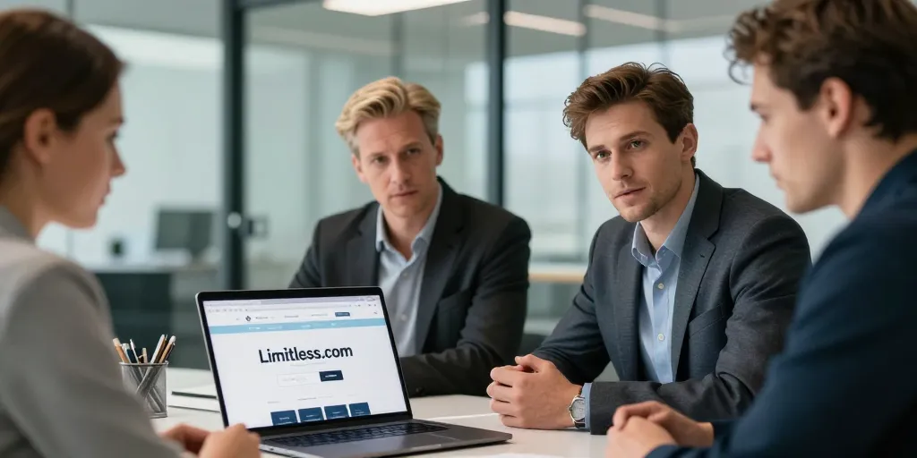 creation site internet agence limitless.com