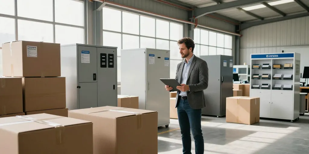 box de stockage entreprise